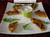 Recette Croustillants de poulet sauce basilic