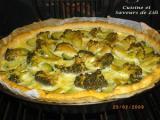 Recette Quiche au brocoli et courgette