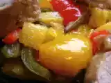 Recette Filet mignon de porc en cocotte, confit de poivrons et ananas, recette anne sophie pic
