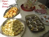 Recette L'apéritif : huîtres pochées en gelée