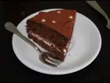 Recette Gâteau double couche chocolat-mascarpone