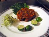 Recette Tartare de saumon au nashi et shiso