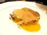 Recette Crèpes incrustées de lardons, champignons et gruyères fourrées