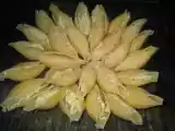 Recette Pâtes farcies manouri/pesto et mascarpone/thon pour l'apéro