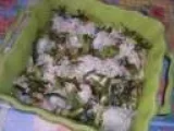 Recette Clafoutis de saumon et cabillaud aux légumes