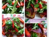 Recette Salade de fraises & fromage halloumi