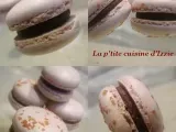 Recette Les macarons à la meringue italienne au chocolat