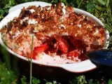 Recette Crumble de fraises aux dragées