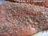 Recette Pavé de saumon aux graines d'anis