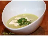 Recette Soupe courgette, ail & fines herbes