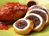 Recette Calamars farcis au boudin noir
