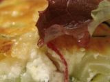 Recette Tarte aux courgettes, chèvre et viande de grisons ...