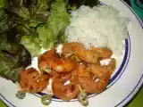 Recette Crevettes façon asiatique