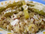 Recette Risotto de quinoa (ou quinoasotto) au parmesan et asperges vertes