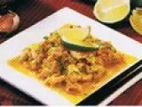 Recette Curry de poisson au lait de coco