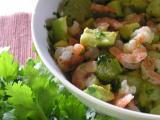 Recette Salade de crevettes à l'avocat et au pamplemousse