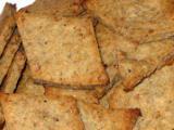 Recette Crackers à l'épeautre de laurence salomon