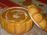 Recette Soupe épicée oignon - potimarron