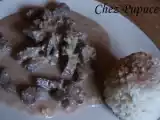 Recette Boeuf au lait de coco & aux cacahuètes