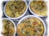 Recette Clafoutis jambon/olives/feta