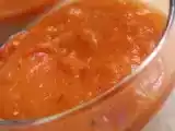 Recette Pana cotta à la féta, olives noires & coulis de tomates basque