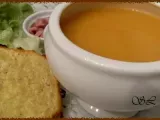 Recette Soupe citrouille et sa tartine de gruyère gratiné