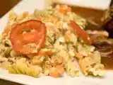 Recette Gratin de pâtes au pesto et aux légumes