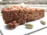 Recette Cardamome ou fondant chocolat amandin au lait d'avoine, abricots secs et cardamome