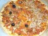 Recette Pizza au thon et anchois