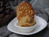 Recette Sorbet à la pomme et sa tuile aux pignons de pin