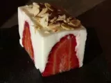 Recette Cube light aux fraises