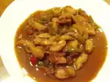 Recette Sauté de calmars à la sauce de soja noir pimentée