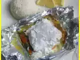 Recette Dos de cabillaud en papillote sur lit de petits légumes