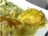 Recette Médaillons de lotte au curry et citron vert