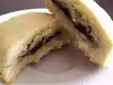 Recette Sablés fourrés à la crème de myrtilles