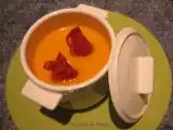 Recette Velouté de carottes au cumin et croustillants de chorizo