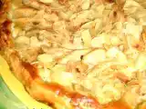 Recette Tarte aux pommes, miel et amandes