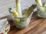 Recette Tapenade de graines de courge et asperges blanches