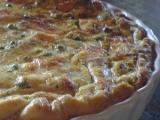 Recette Quiche aux 2 saumons et aux petits pois