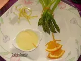 Recette Asperges vertes au beurre d'agrumes