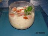 Recette Verrines îles de saumon fumé