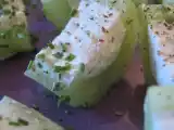 Recette Bouchées au concombre