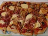 Recette Pizza Reine : Jambon-Champignons-Mozzarella