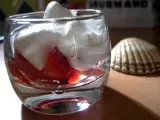 Recette Verrine fraise, crème chiboust