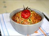 Recette Clafoutis de courgettes aux olives et tomates confites