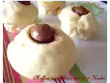 Recette Muffins aux blancs d'oeufs et kinder