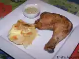 Recette Poulet à la moutarde et gratin dauphinois