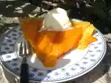 Recette Tarte tatin mangue et sa boule de glace ananas