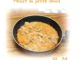 Recette Poulet au pesto rouge