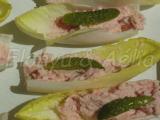 Recette Barquettes d'endive aux rillettes de jambon